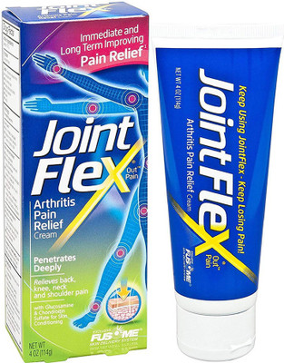 

Joint Flex Arthritis Pain Relieving Cream, 4 Ounce Tube, Deep Penetrating Topical Arthritis Pain Relief for Back, Knee, Neck & Shoulder Pain Cream(118.5 ml)