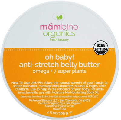 

Mambino Organics Belly Butter, 4 Ounce(0.4 g)