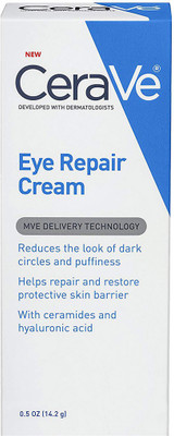 

CeraVe Eye Repair Cream 0.5 oz for Dark Circles Under Eyes and Puffiness(0.02 g)