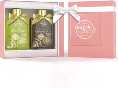 

Body Cupid Gift Combo Box With Citrus Love Shower Gel 250mL and Berrylicious Shower Gel 250mL(500 ml, Pack of 2)