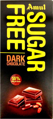 Amul Sugar Free Dark Chocolate Bars(150 g)