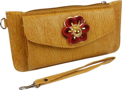 

opazo Casual Yellow Clutch