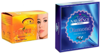 

Pink Root ORANGE BLEACH 250G WITH NATURENCE DIAMOND KIT 15G(Set of 2)