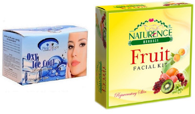 

Pink Root OXY BLEACH 250G WITH NATURENCE FRUIT KIT 15G(Set of 2)