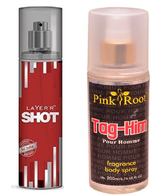 

Pink Root TAG-HIM MIST WITH LAYER'R SHOT RED STALLION(Set of 2)