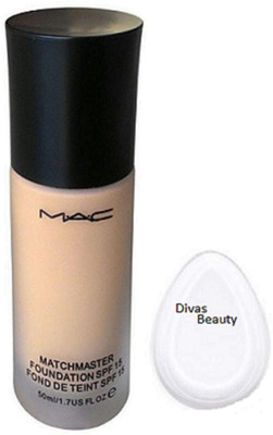 

divas beauty Silicon Puff And Match Master Foundation(Set of 2)