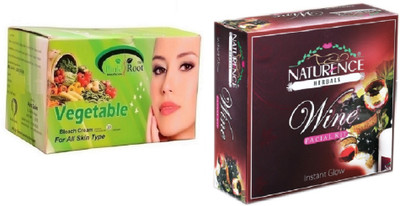 

Pink Root VEGETABLE BLEACH 250G WITH NATURENCE WINE KIT 15G(Set of 2)