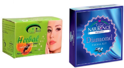 

Pink Root HERBAL BLEACH 250G WITH NATURENCE DIAMOND KIT 15G(Set of 2)