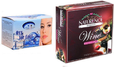 

Pink Root OXY BLEACH 250G WITH NATURENCE WINE KIT 15G(Set of 2)