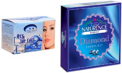 

Pink Root OXY BLEACH 250G WITH NATURENCE DIAMOND KIT 15G(Set of 2)