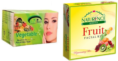 

Pink Root VEGETABLE BLEACH 250G WITH NATURENCE FRUIT KIT 15G(Set of 2)