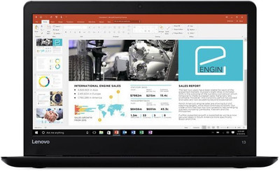 

Lenovo ThinkPad 13 (2nd Gen) Celeron Dual Core - (4 GB/128 GB SSD/Windows 10 Pro) 20J10046US Laptop(13.3 inch, Black)