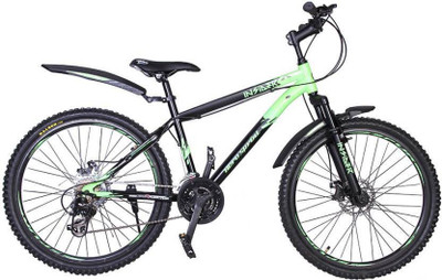 Hero Octane Caspian 29 T 21 Gear Mountain Cycle(Green, Black), Black;green