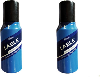 

LABLE BLUE Body Spray - For Men & Women(45 g, Pack of 02)
