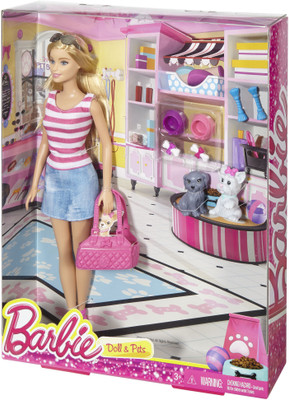 

Barbie DJR56 Brb Pets Set(Multicolor)
