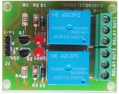 

vedamrit 2 CH RELAY Electronic Components Electronic Hobby Kit
