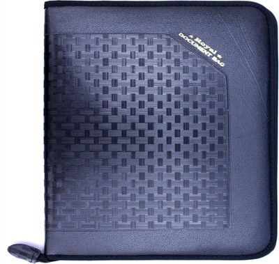 

PANDIA REXINE LEATHER FILES(Set Of 1, Black)