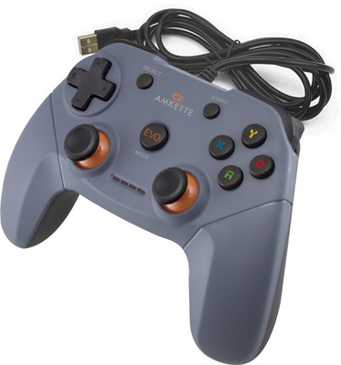 

Amkette Evo Elite Wired PC and PS3 with Xinput and Dinput Support USB Gamepad(Concrete Grey, For PS3, PC)