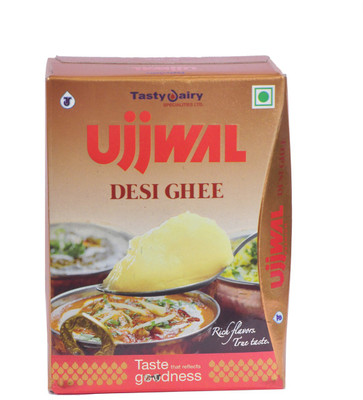 

Tasty Dairy Specialities Ujjwal Desi Ghee 500 ml Tetrapack