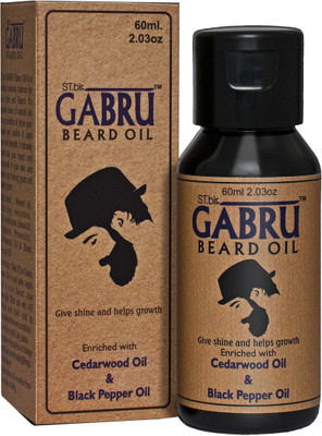 

ST.bir Gabru Beard Oil - Cedarwood oil & Blackpepper oil Hair Oil(60 ml)