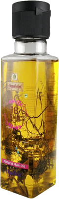 

Aayushalya 18 Rich Herbs Hair Oil with 3 Live Herbs, Chemical Free (Pure Natural & Ayurvedic Solution for Hair Treatment, Anti Hair Fall, Hair Growth & Healthy Scalp Skin) - 100ml Hair Oil(100 g)
