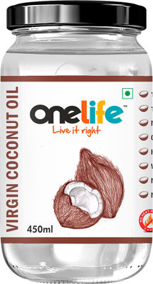 

OneLife Extra Virgin Organice Coconut Oil Hair Oil(450 ml)