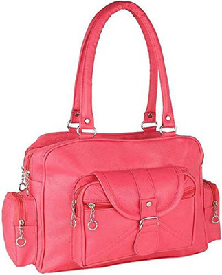 Zakra Hand-held Bag(Pink)