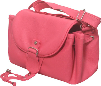 mango star Messenger Bag(Pink)