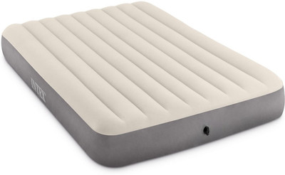 INTEX PVC (Polyvinyl Chloride) 2 Seater Inflatable Sofa(Color - Grey, Cream, DIY(Do-It-Yourself))