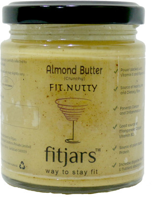 

FITJARS Almond Butter CrunchyUnsalted 200 g