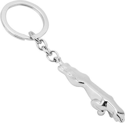 

CheckSums 11097 Jaguar Shaped Mettalic KeyChain for Car, Bike, Home & Office- Pack of 15 Key Chain
