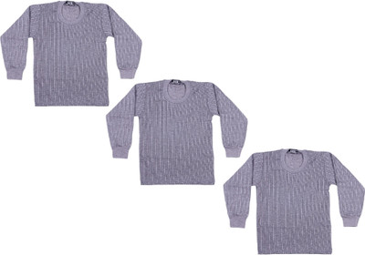 

Belmarsh Top For Boys(Grey, Pack of 3, Dark grey
