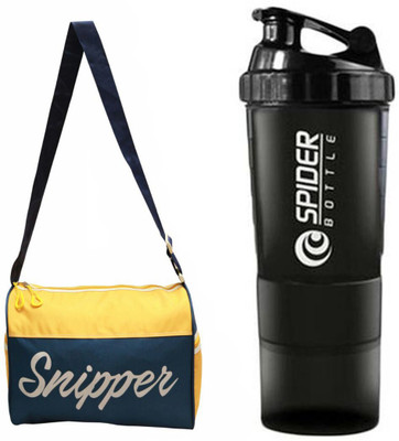 

Snipper Combo of Yellow Tomy bag and Black Spider Shaker. Gym & Fitness Kit