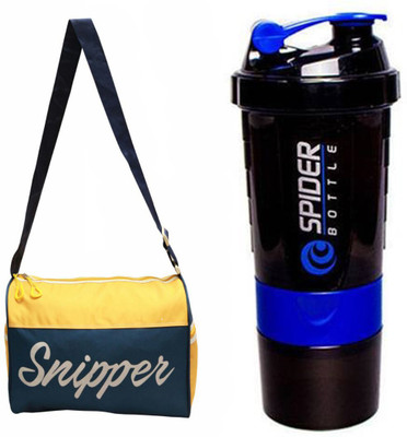 

Snipper Combo of Yellow Tomy bag and Purple Spider Shaker. Gym & Fitness Kit