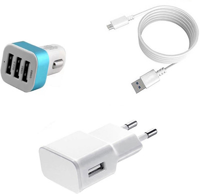 SARVIN Wall Charger Accessory Combo for Xiaomi Redmi Note 5 Pro(White)