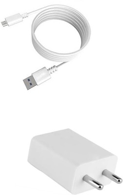 SARVIN Wall Charger Accessory Combo for Micromax Spark 4G Prime(White)