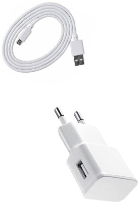 SARVIN Wall Charger Accessory Combo for Lava Z70(White)