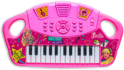 

The Kiddy Depot Electronic Keyboard - 15 White & 10 Black Keys(Pink)