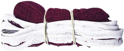 

QUINERGYS ® Handmade Badminton Net [24' x 2.5'] - Cotton Net Badminton Net(Multicolor)