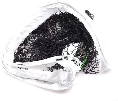 

QUINERGYS ™ Handmade Outdoor Indoor 32 FT/3 FT Professional Sport Volleuball Net Volleyball Net(Multicolor)