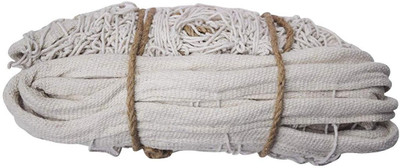 

QUINERGYS ™ Unbreakable Shooting Ball Cotton Net (Pack Of 1) 10mtr X 1mtr Volleyball Net(White)