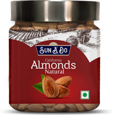 

SUN'A'DO California Almonds - 200g Almonds(200 g, Plastic Bottle)