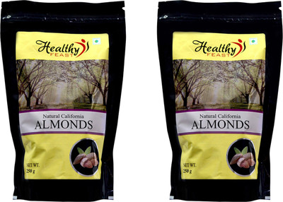 

HealthyFeast Natural California combo(250+250) Almonds(500 g, Pouch)