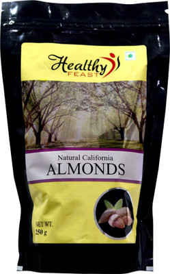 

HealthyFeast Natural California Almonds(250 g, Pouch)