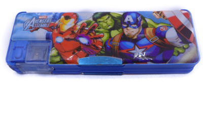 

CARRY ON MARVEL AVENGERS ASSEMBLE Art Artificial Leather Pencil Box(Set of 1, Multicolor)