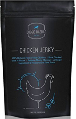 

Doggie Dabbas Chicken Jerky Chicken 100 g Dry Dog Food
