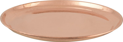 Magic's Max High Guage Copper Plate Plain Thali Dinner Plate
