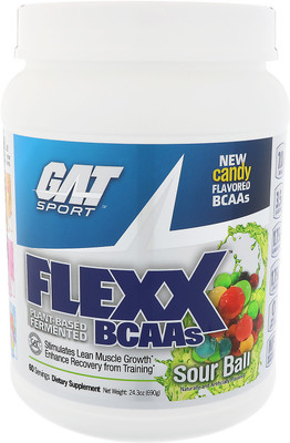 

GAT Flexx BCAAs BCAA(690 g, Sour Ball)