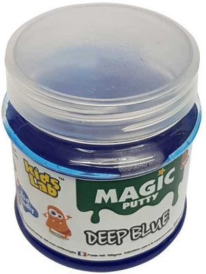 

KidsLab Magic Putty Deep Blue 100gms Blue Putty Toy