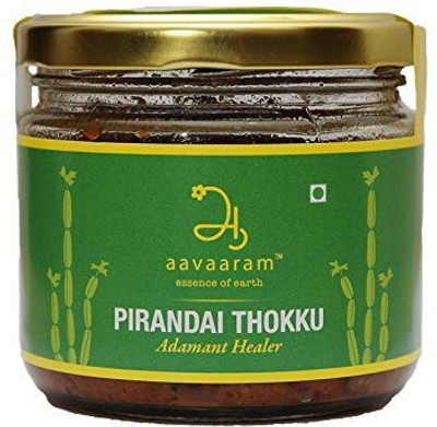 

Aavaaram Pirandai Thokku (Adamant Healer), (Cissus Quadranglaris) Ready Mix 250 g